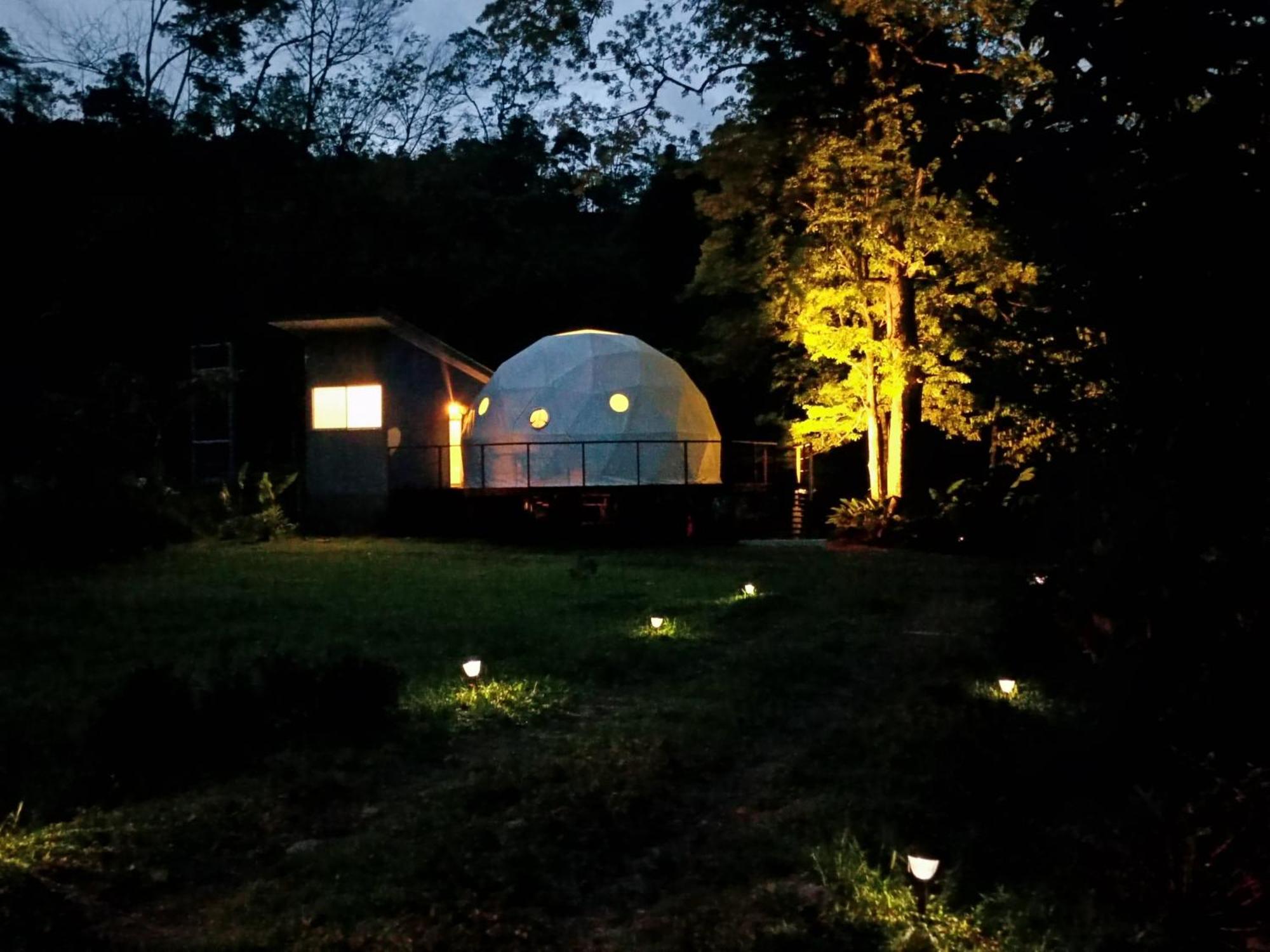 Bitzu Dome-Bijagua Riverside Glamping Exterior foto