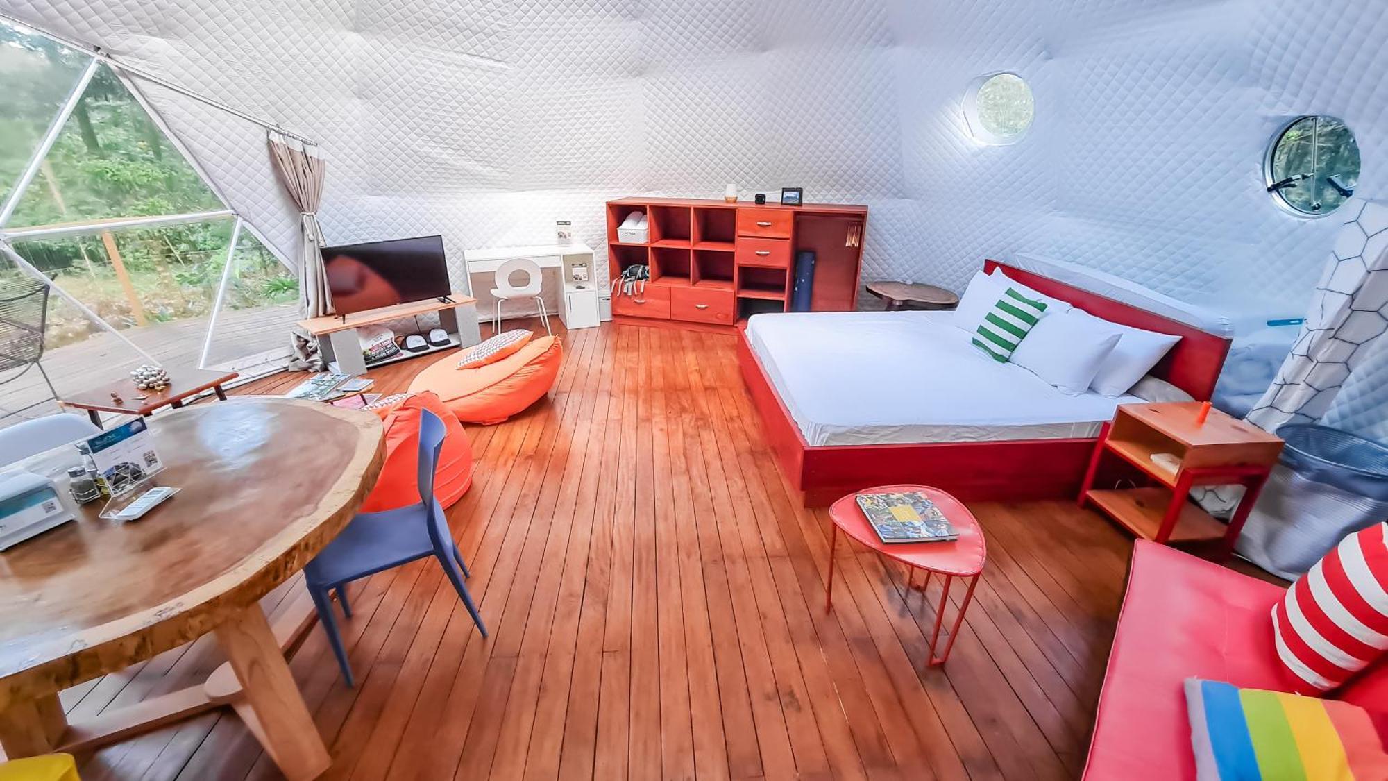 Bitzu Dome-Bijagua Riverside Glamping Exterior foto